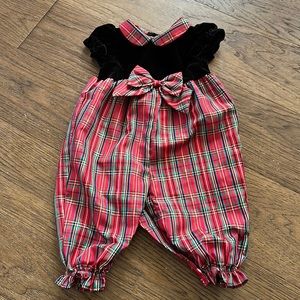 Baby Girl 9Mo Christmas Romper